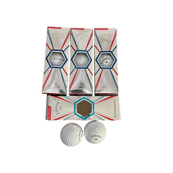 Callaway Supersoft White Golf Balls Lot of 11 New‎ BOX - Picture 1 of 8